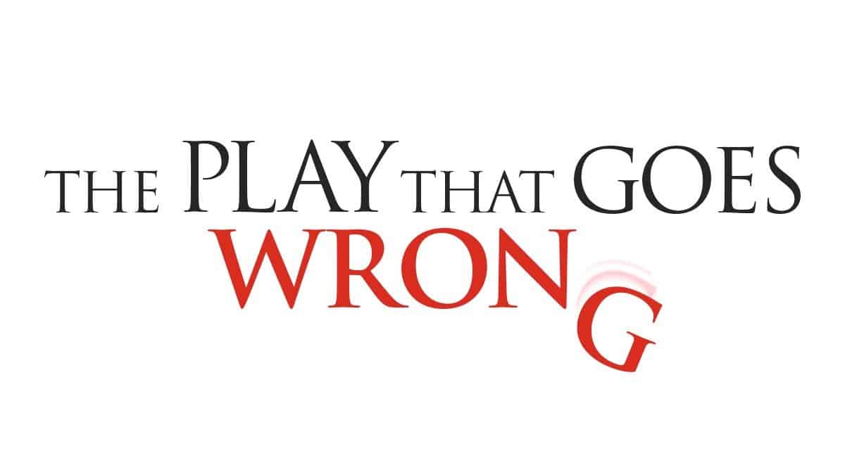 the play that goes wrong logo