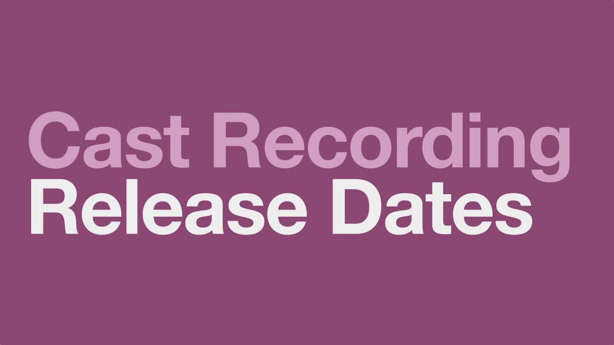 cast recording release dates schedule