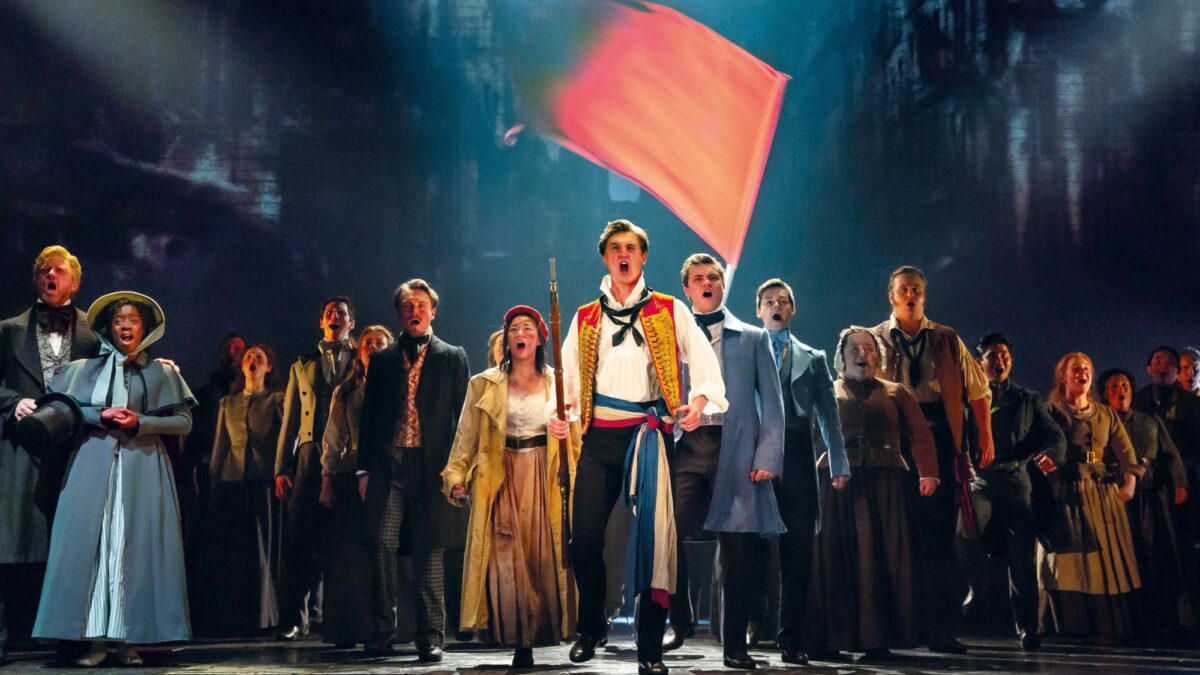 LES MISERABLES UK TOUR. One Day More - The Company. Photo Danny Kaan