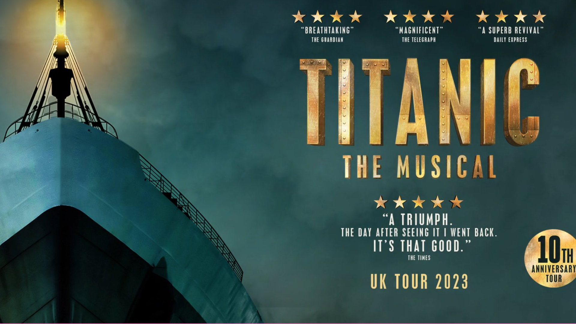 Titanic - The Musical proshot to be released in UK cinemas - Stageberry