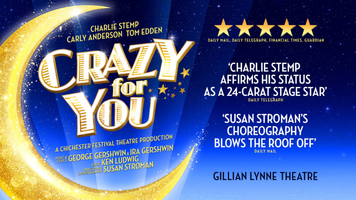 Crazy For You West End poster