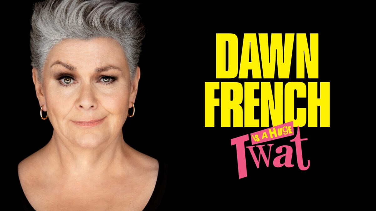 Dawn French 2023 tour poster
