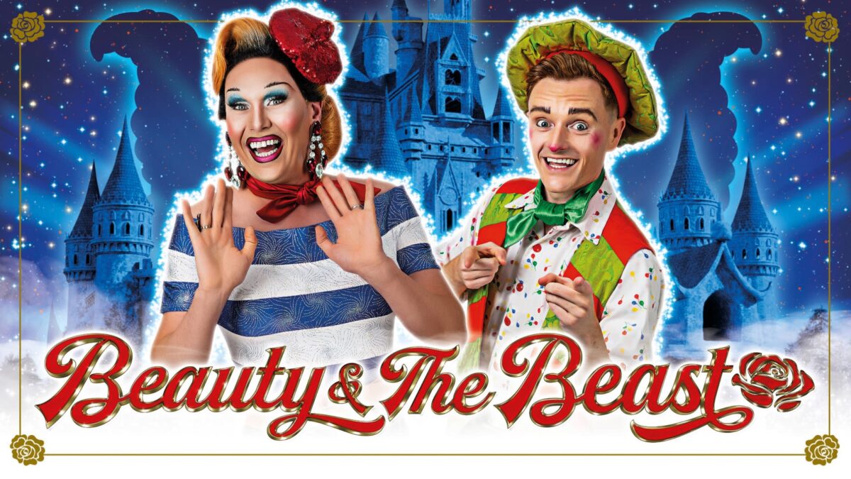 Sunderland Empire's Beauty and The Beast 2023 panto poster