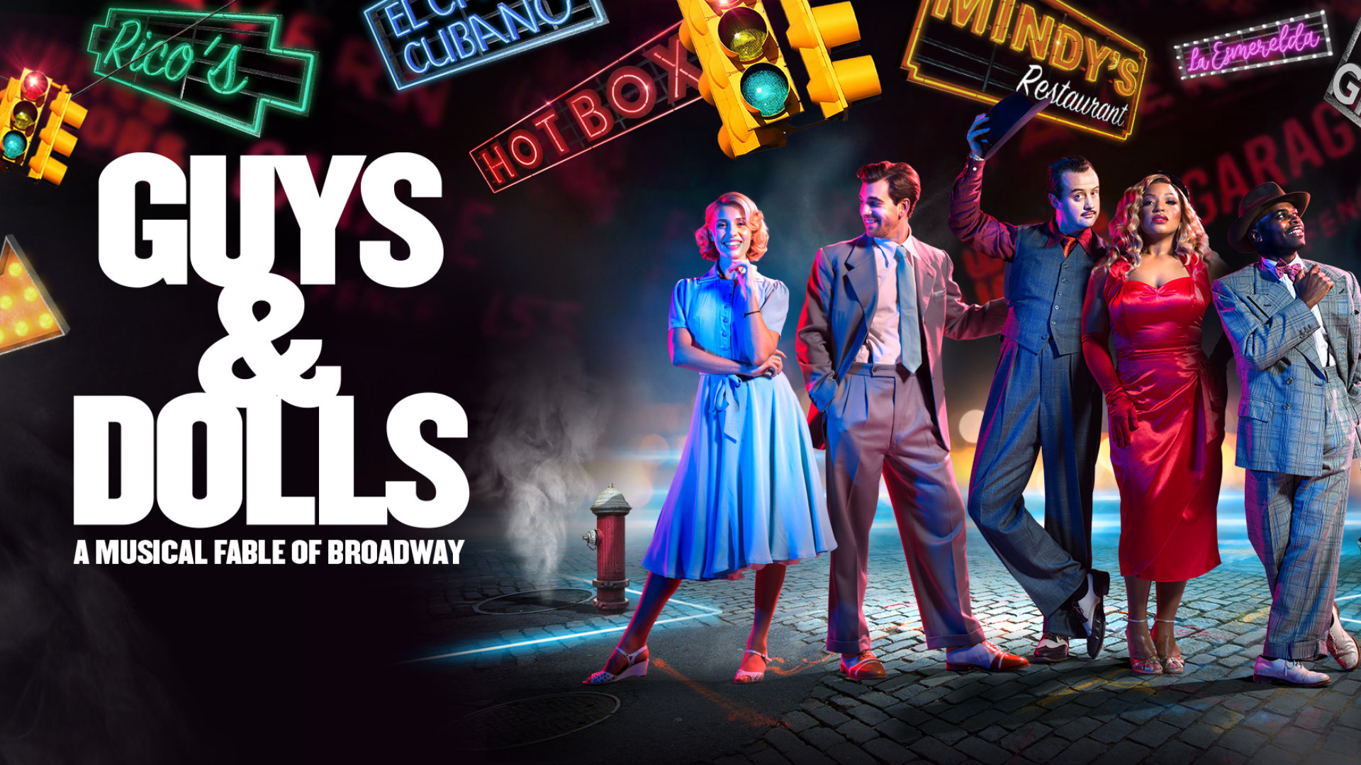 Guys Dolls cast in London at the Bridge Theatre Stageberry