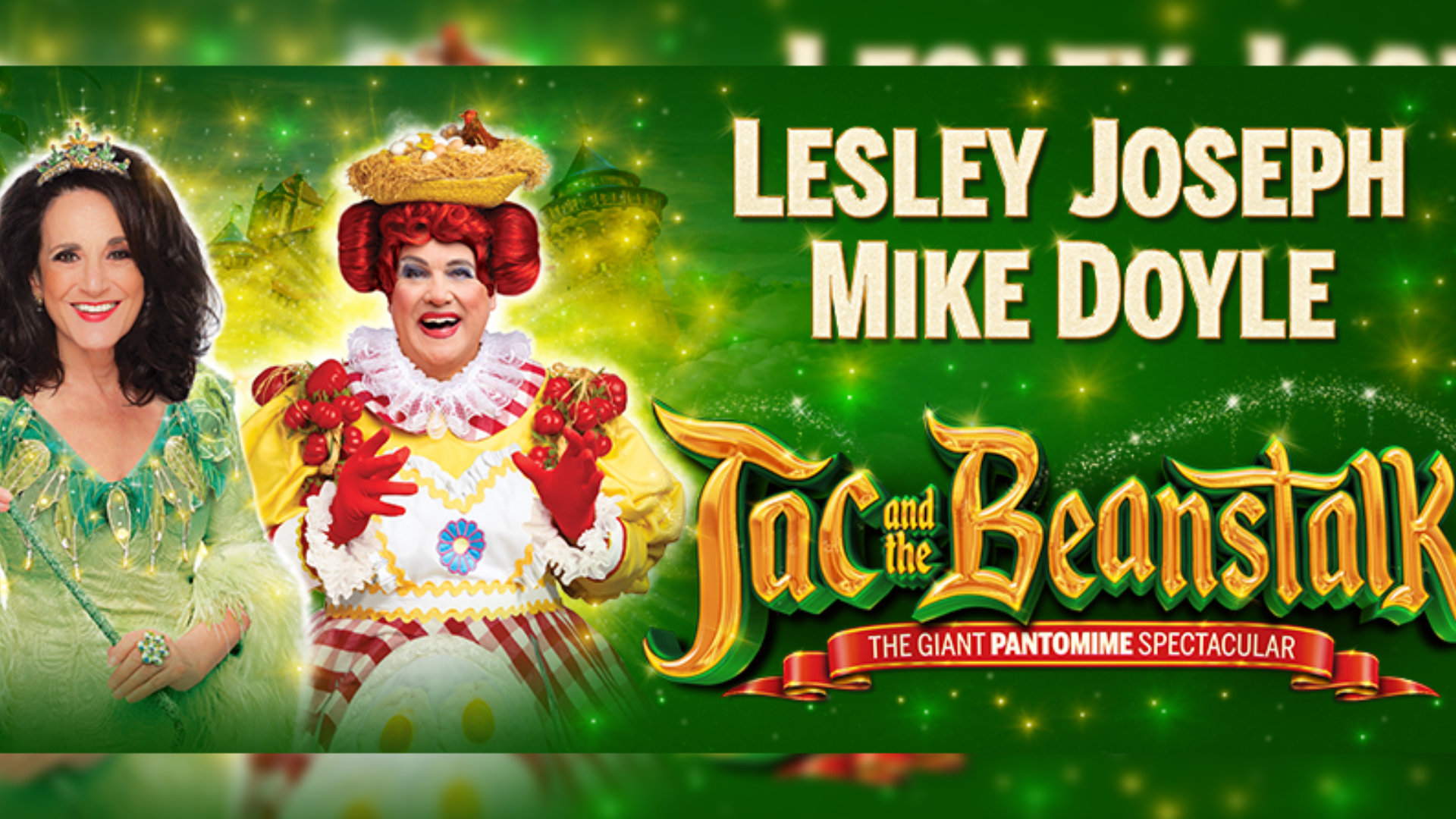 Cardiff New Theatre's Jac and the Beanstalk 2023 panto tickets and cast