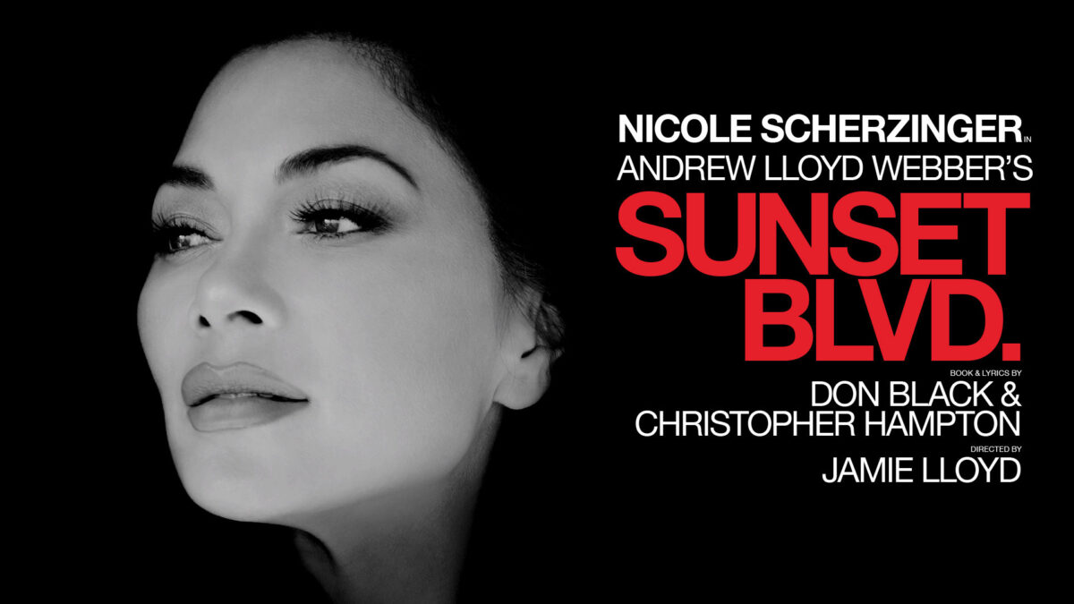 Nicole Scherzinger in Sunset Boulevard artwork