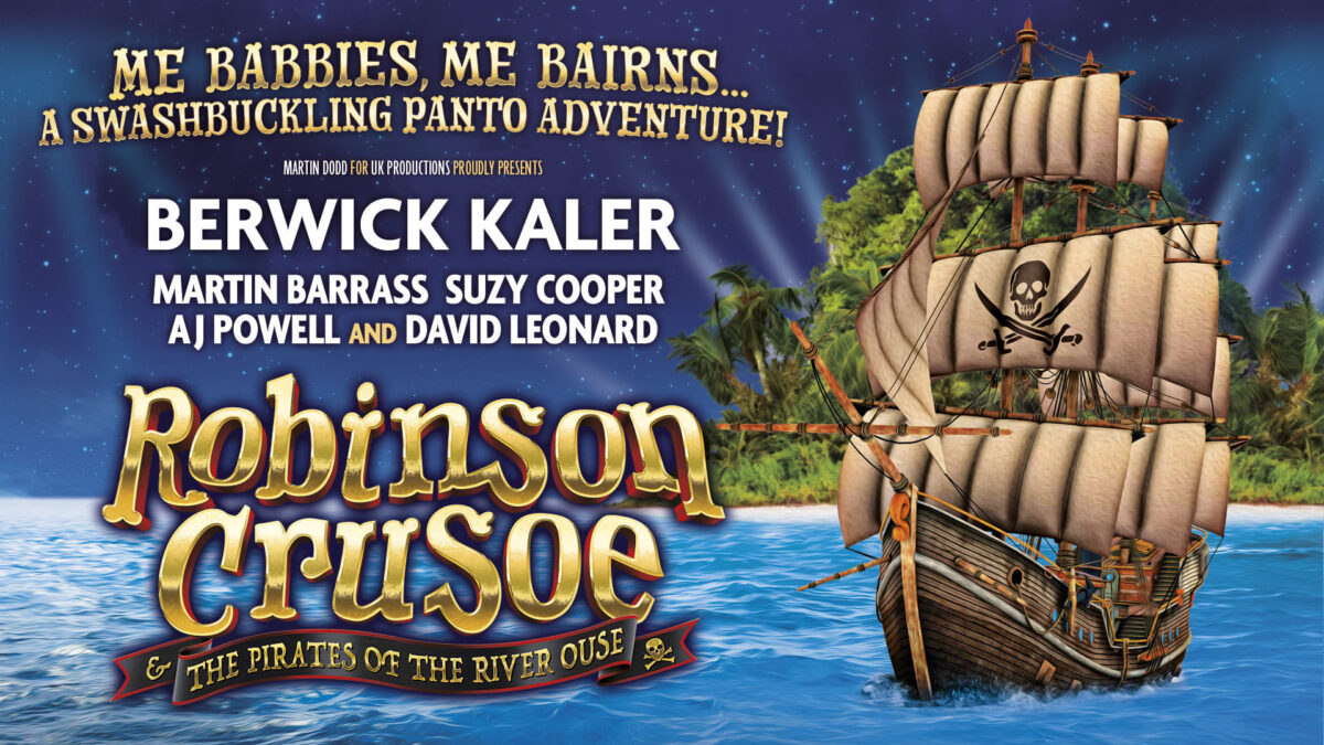 Robinson Crusoe York Panto poster