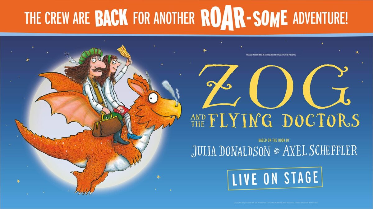 Zog and the Flying Doctors theatre show poster