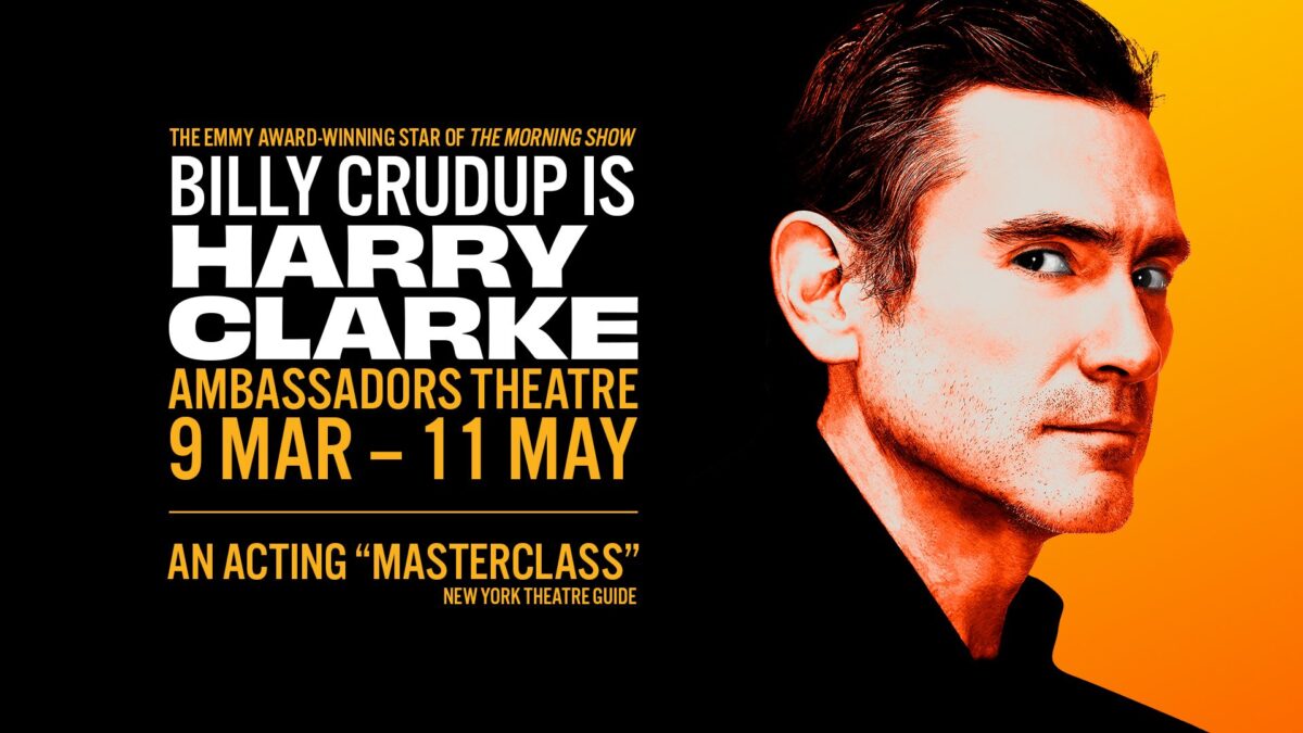 Harry Clarke show poster with Billy Crudup