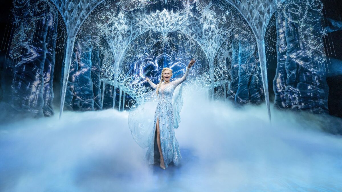 Samantha Barks (Elsa) in Frozen in the West End