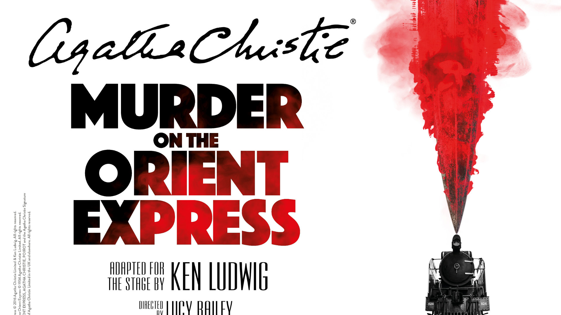 Murder On The Orient Express tour poster