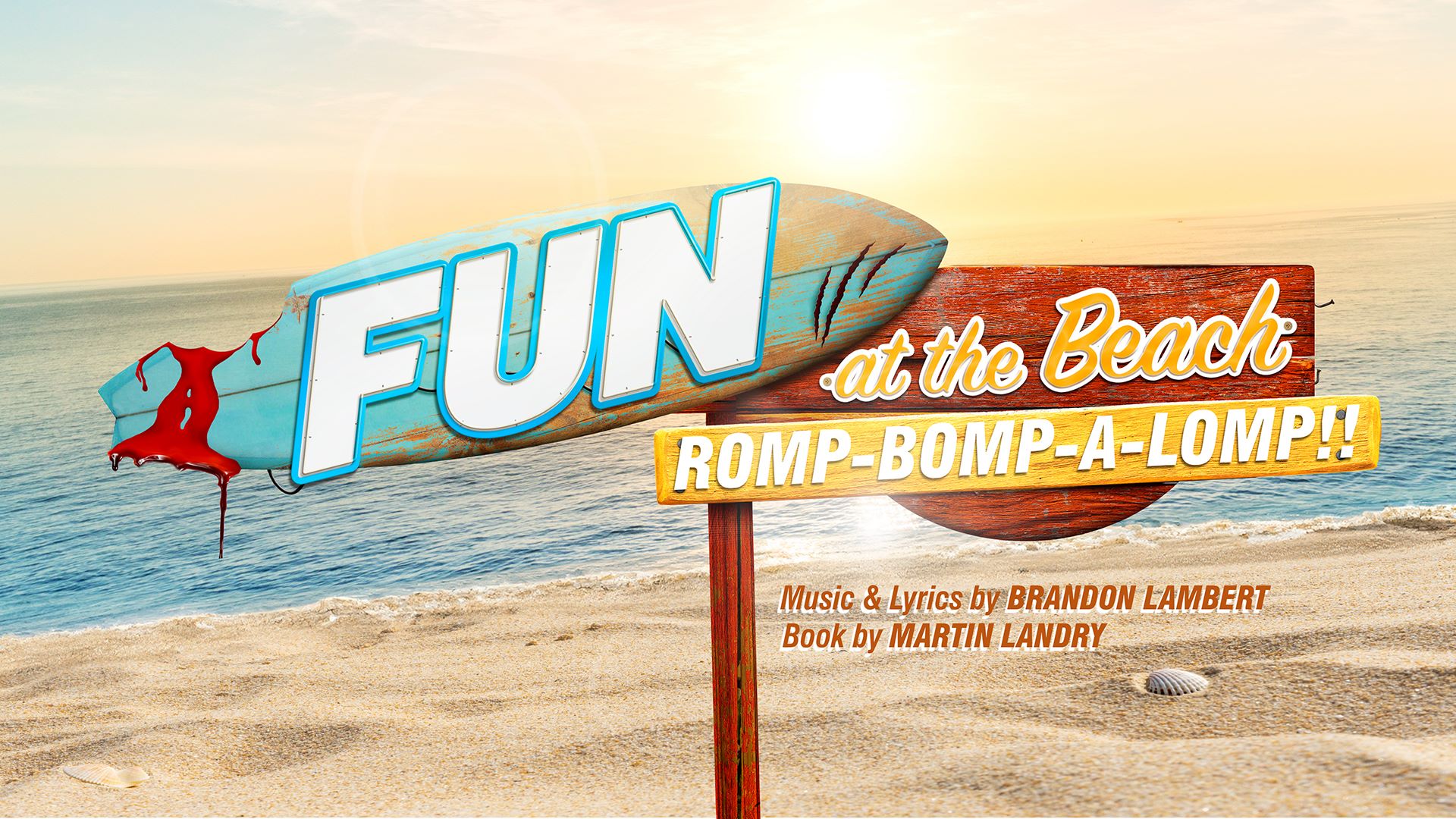 Fun at the Beach Romp-Bomp-a-Lomp!! poster
