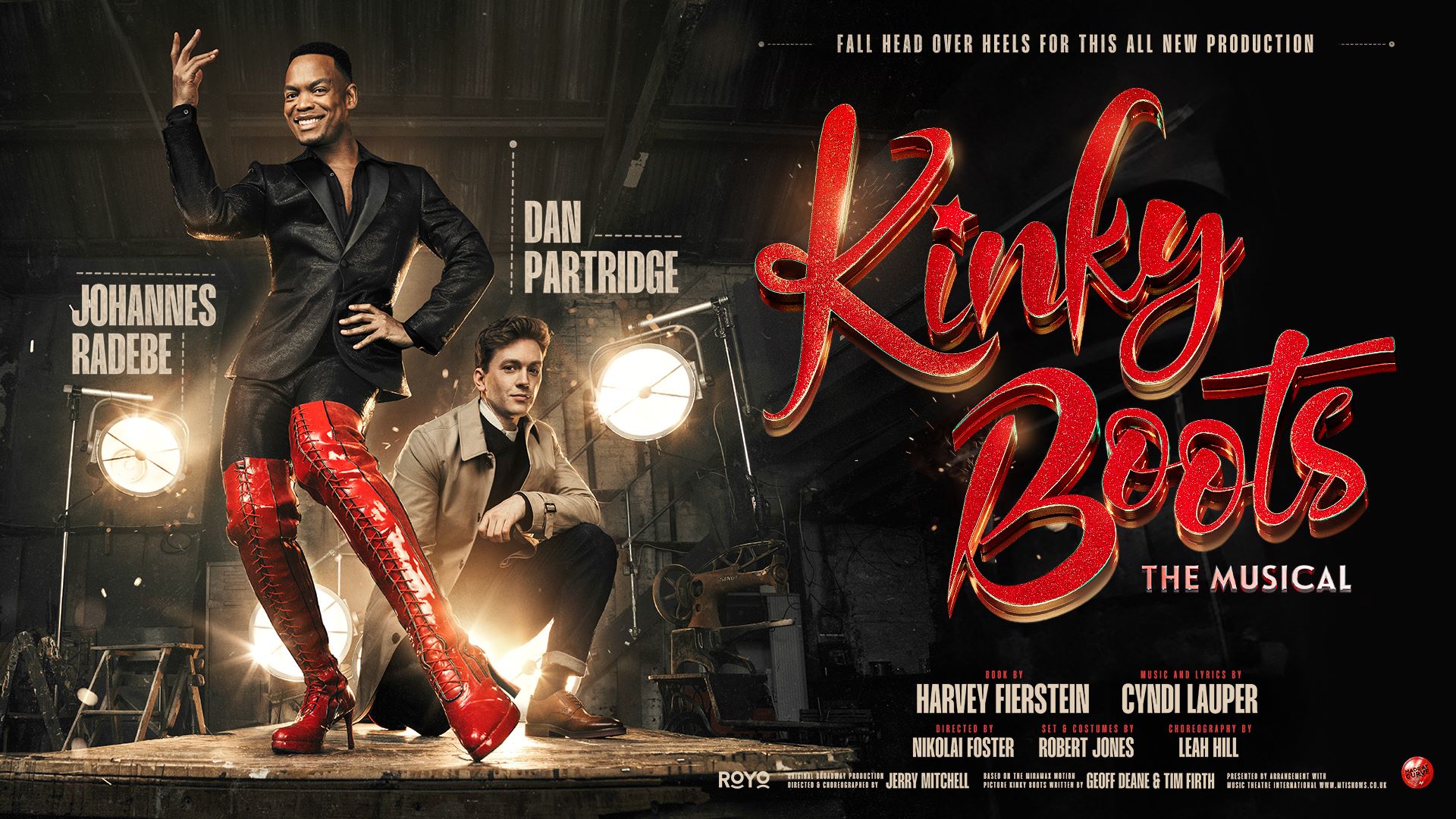 Kinky Boots tour poster