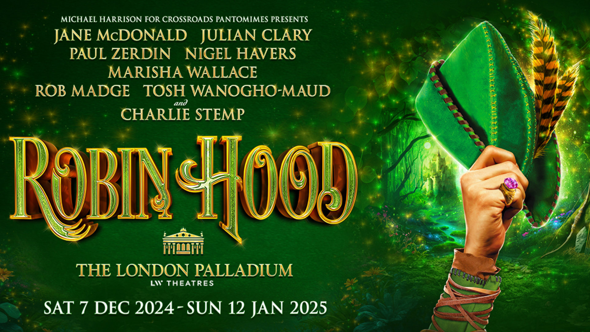 Robin Hood at the London Palladium Poster